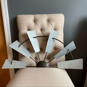Half Windmill Wall Decor